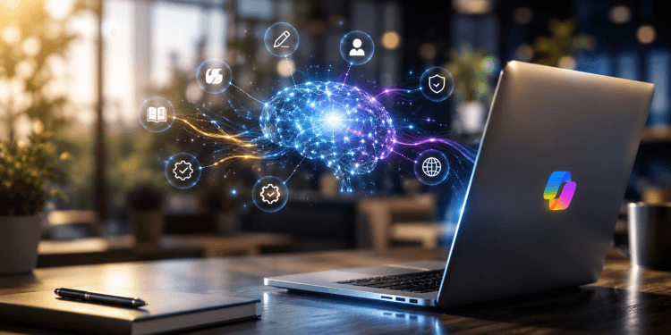 Microsoft 365 Copilot configuré avec des instructions personnalisées pour adapter les réponses et la rédaction
